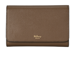 Mulberry Continental Purse, Leather, Taupe, YA2, 3*